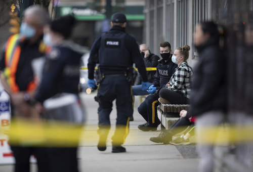 Útok nožom vo Vancouveri