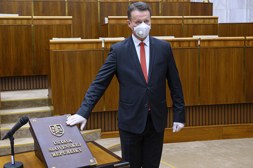 Jozef Hlinka v parlamente