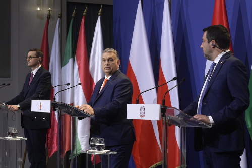 Orbán so Salvinim a