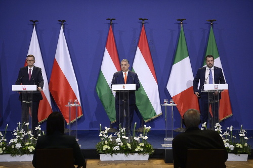 Orbán so Salvinim a