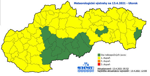 Slovensko trápi zlé počasie: