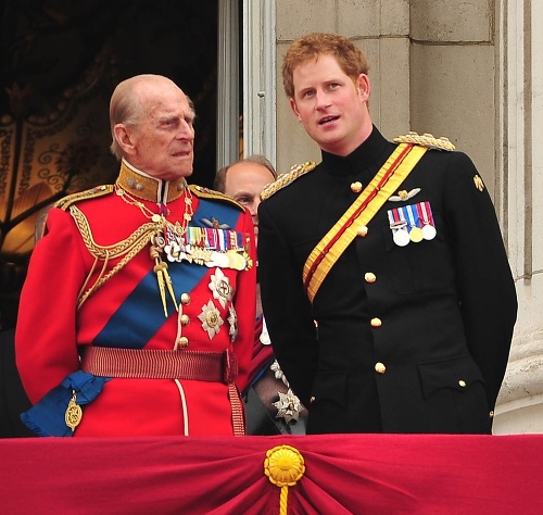Princ Harry s milovaným starým otcom - Vojvodom z Edinburghu.