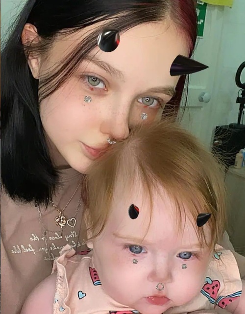 Darya so svojou dcérou