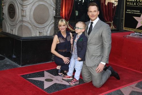 Anna Faris a Chris Pratt v čase, keď tvorili šťatný pár. Na červený koberec vzali aj svojho milovaného synčeka. 