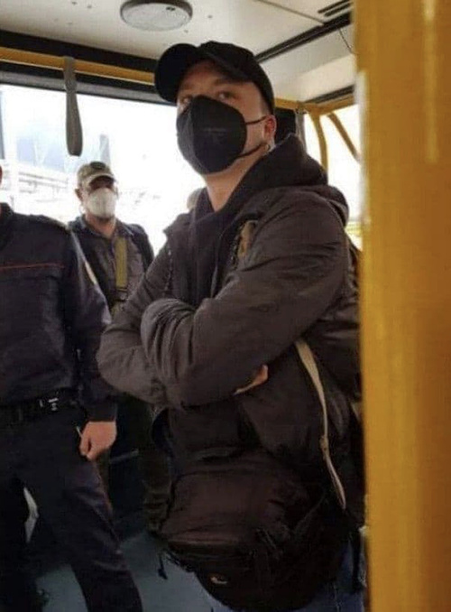 Zadržaný novinár Pratasevič