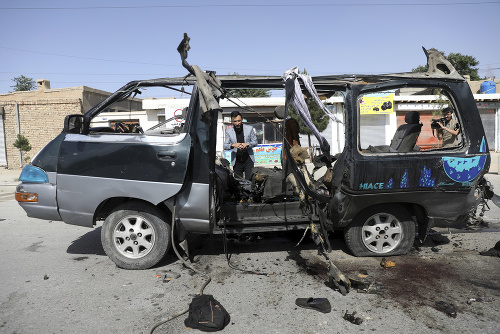 Výbuch nálože v Afganistane