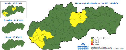 Meteorológia vydali výstrahu: Varujú