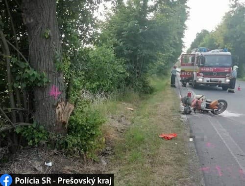Nehoda v okrese Vranov