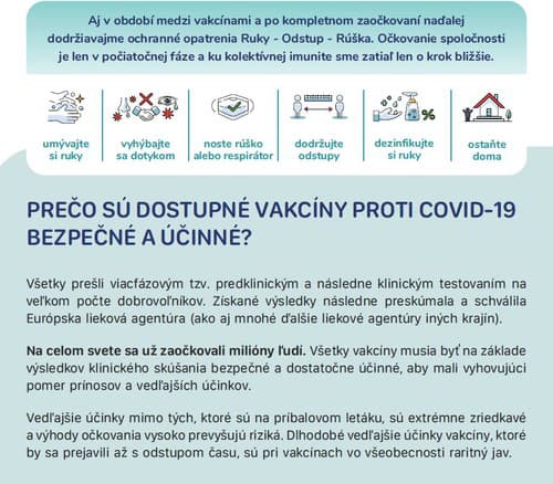 Infektológ Sabaka o účinnosti