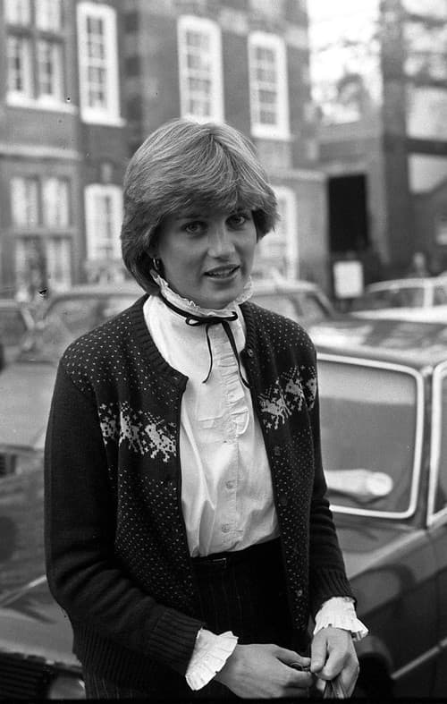 Diana na snímke z roku 1980