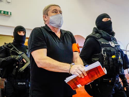 Dušan Kováčik ako obžalovaný na Špecializovanom trestnom súde