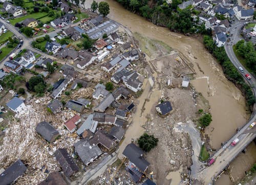 Hrozivé záplavy v Nemecku: