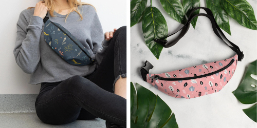 Ľadvinka so zvieracou potlačou a ružovou potlačou od Heyawear