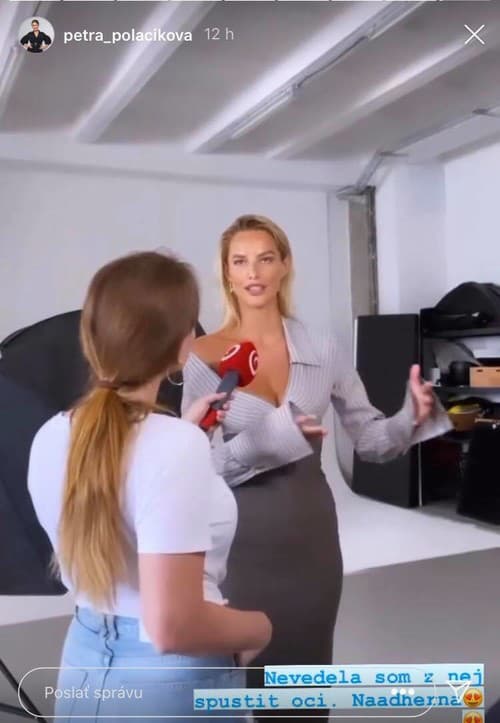 Petra Poláčiková robila s krásnou modelkou rozhovor do jojkárskej relácie TopStar.