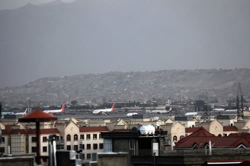 Explosion at the airport