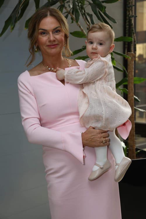 Monika Beňová vyparádila dcérku Leu ako malú princeznú.