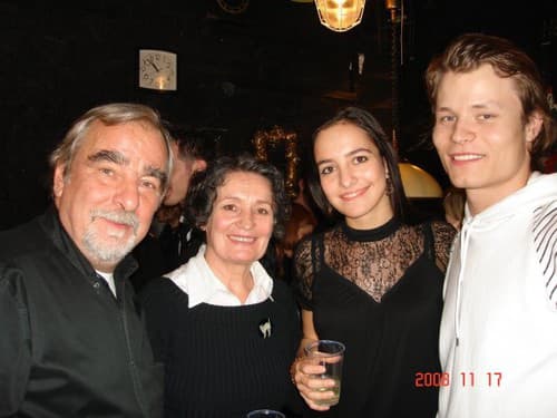 Svetlana Janotová s rodičmi a manželom