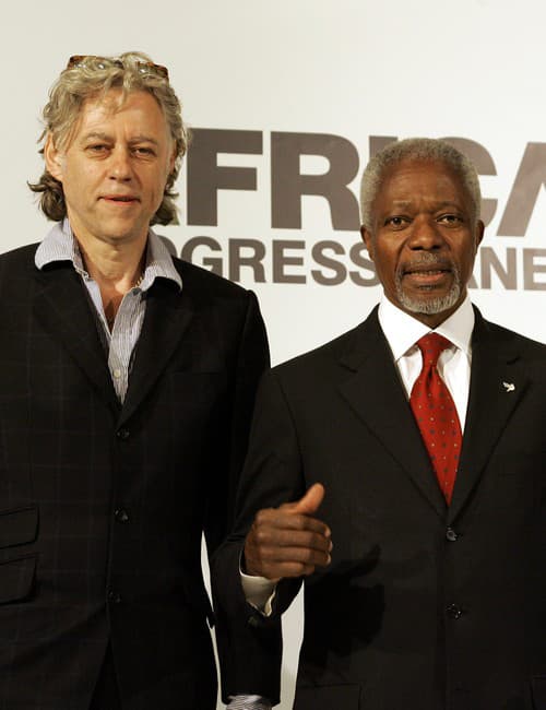 Bob Geldof a Kofi