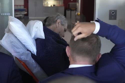 Prezidenta Zemana hospitalizovali krátko