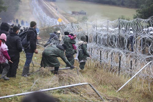 Situácia na poľských hraniciach