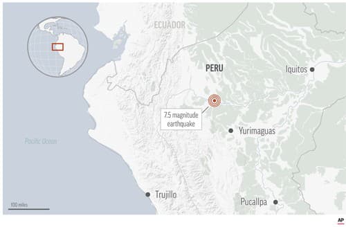 Silné zemetrasenie v Peru: