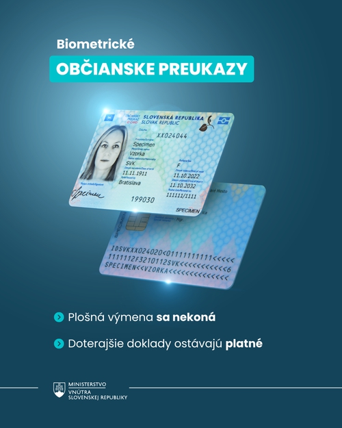 Biometrické občianske preukazy
