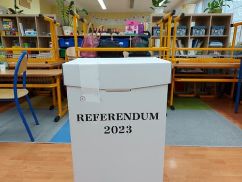 REFERENDUM 2023 Volebné miestnosti