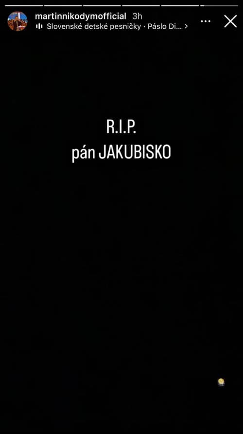 Smrť Juraja Jakubiska (†84)