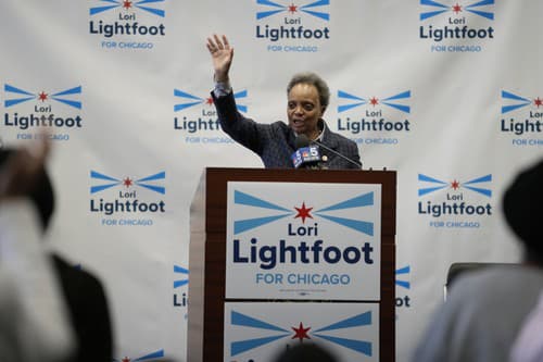 Lori Lightfootová, bývalá starostka Chicaga. 