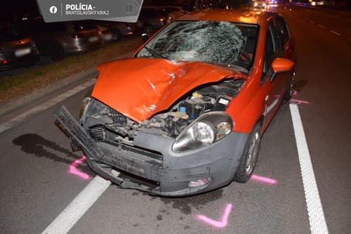 Nehoda v Bratislave