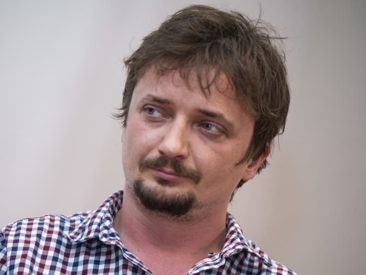 Na snímke herec Dano Heriban