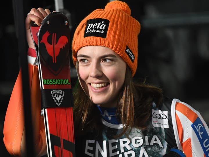 Slovenská lyžiarka Petra Vlhová