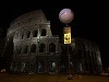 Zhasnuté Koloseum počas Hodiny