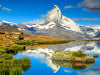 Matterhorn, Švajčiarsko a Taliansko