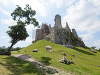 Na snímke hrad Hrušov