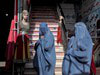 Afganské ženy zahalené v