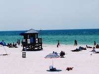 Floridská pláž - Clearwater Beach, USA