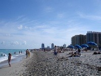 Floridská pláž - Miami, South Beach