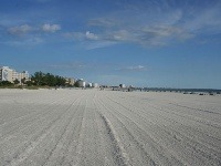 Floridská pláž - St. Petersburg Beach, USA