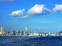 Hongkong, pohľad z lode