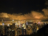 Výhľad z vrchu Victoria, Hongkong