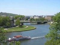 Rieka Visla, Krakov, Poľsko