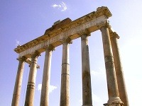 Saturnov chrám, Rímske fórum, Forum Romanum, Rím