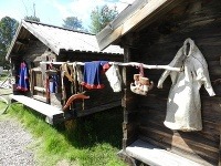 skanzen sámskej dediny, Karasjok, Nórsko
