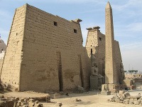 Chrám v Luxore, Egypt