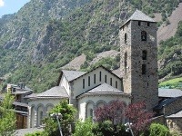 Andorra, Kostol Andorra la Vella, Španielsko