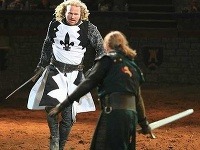 reštaurácia Medieval Times, Kissimmee, Florida, USA