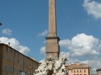 Fontána štyroch riek, Piazza Navona, Rím