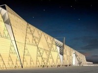 Veľké egyptské múzeum, Gíza, Egypt 