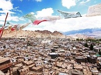 Starobylé mesto Leh, Ladakh, India